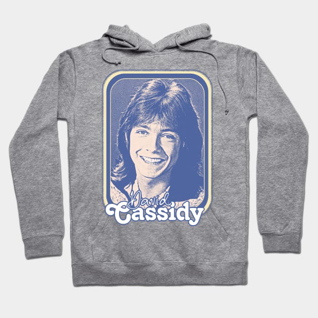 David Cassidy // Retro 1970s Aesthetic Fan Design Hoodie by DankFutura